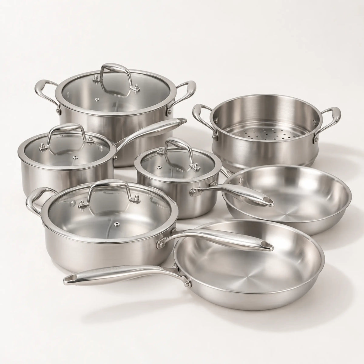 batterie de cuisine en inox