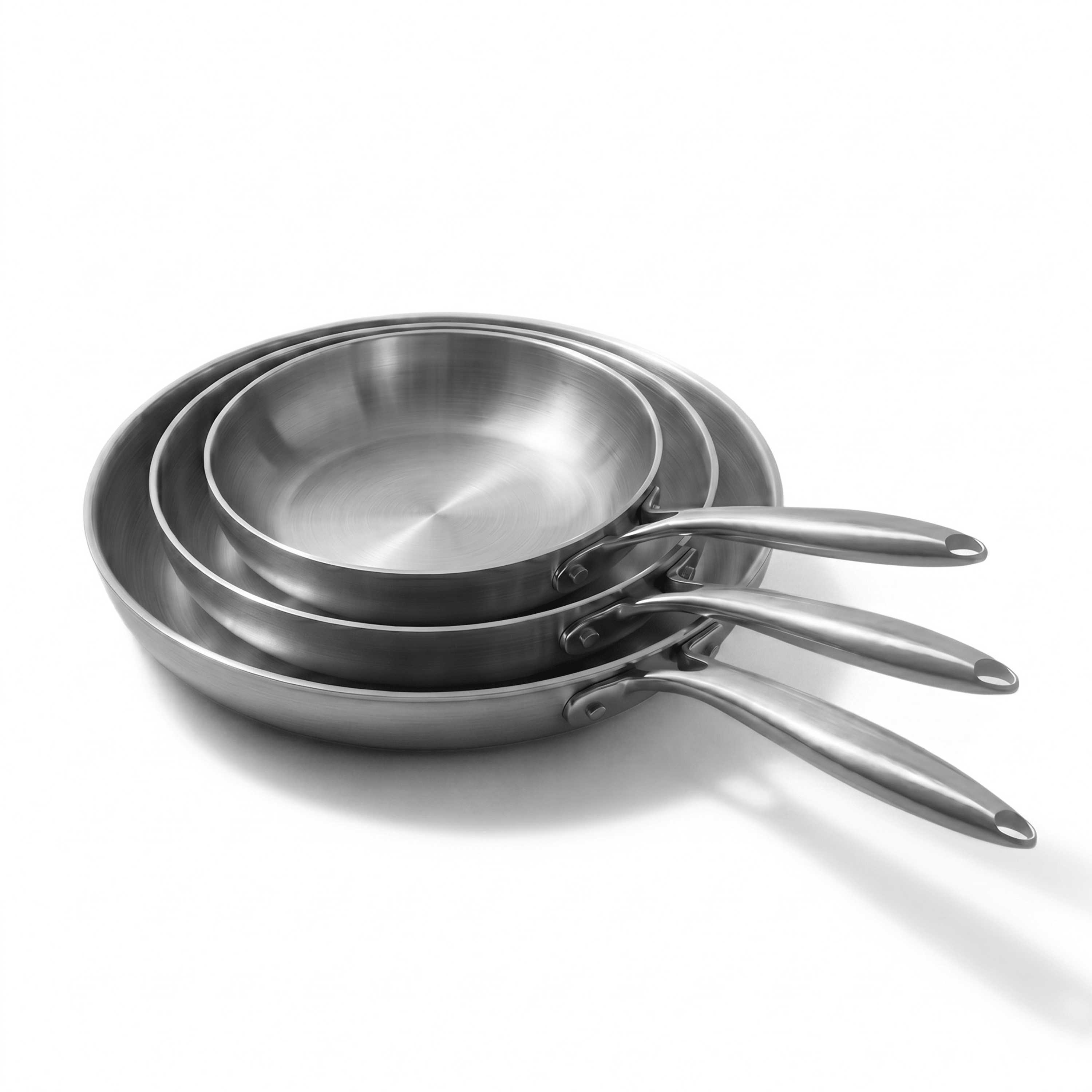 Set poêle inox