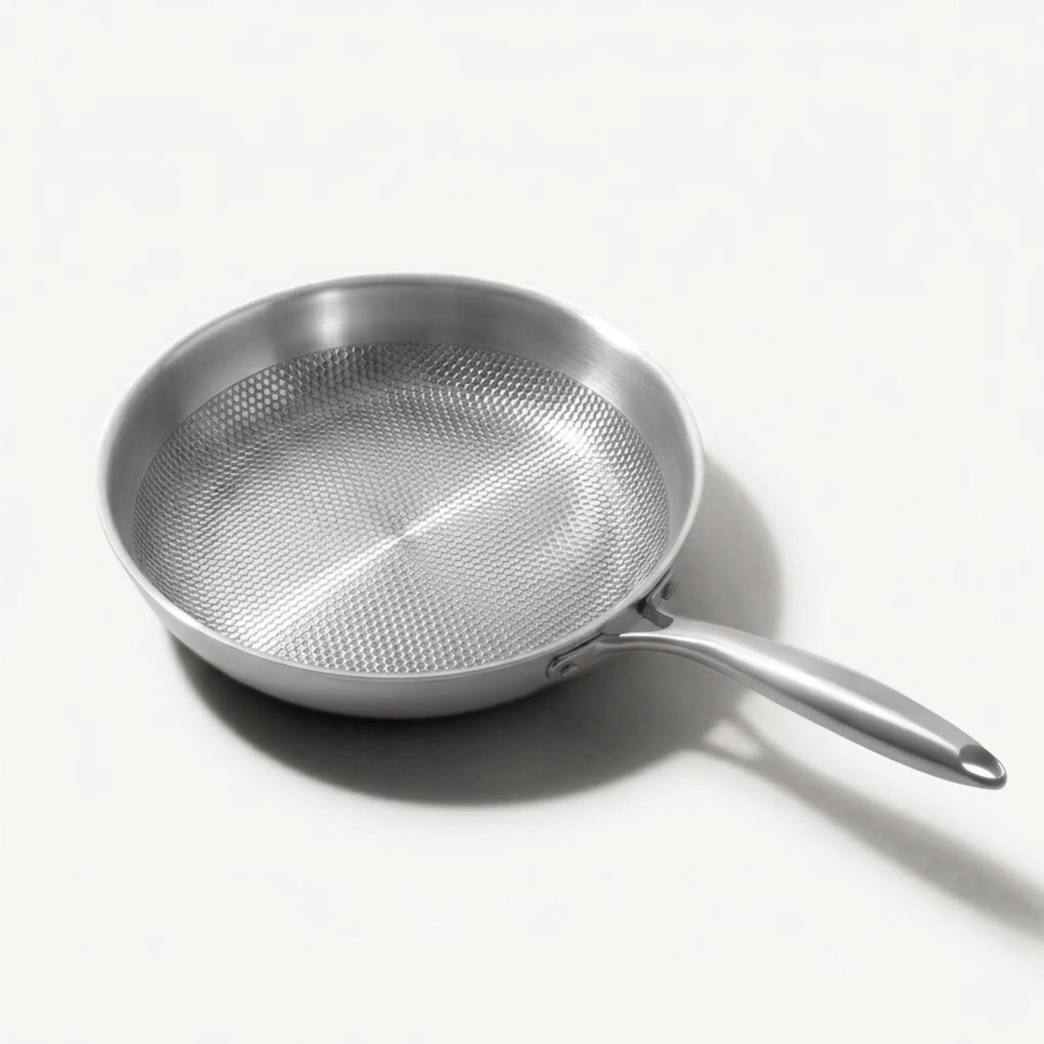 Striata – la poêle en inox anti adhésive en nid d'abeille – 30 cm