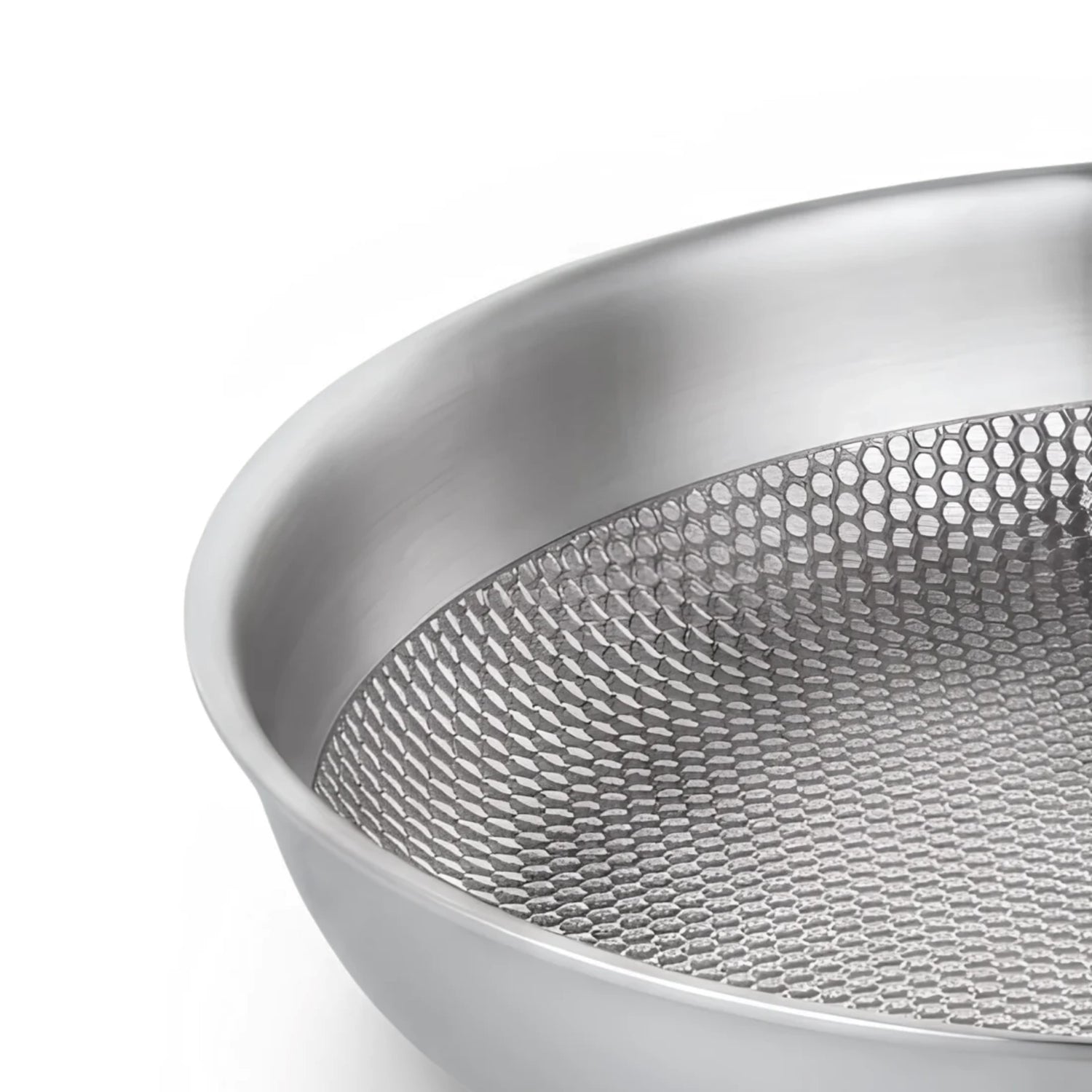 Striata – la poêle en inox anti adhésive en nid d'abeille – 30 cm